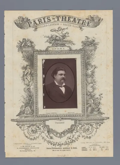 Portret van Edmond Vergnet