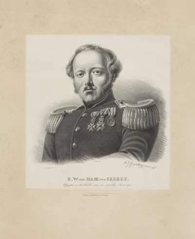 Portret van Edmond Willem van Dam van Isselt