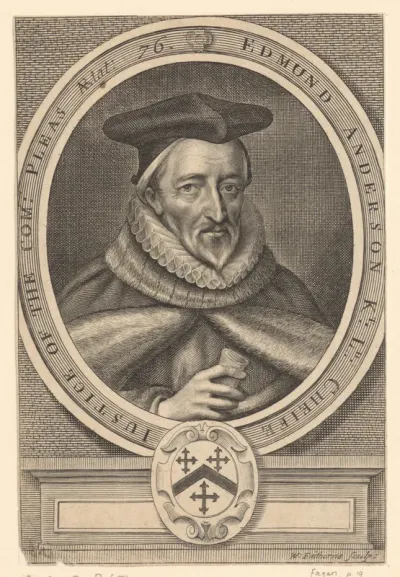 Portret van Edmund Anderson
