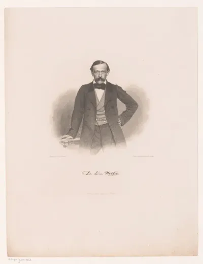 Portret van Edmund Hoefer