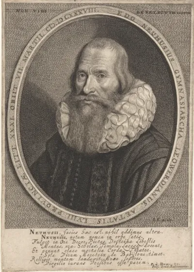 Portret van Edo Neuhusius