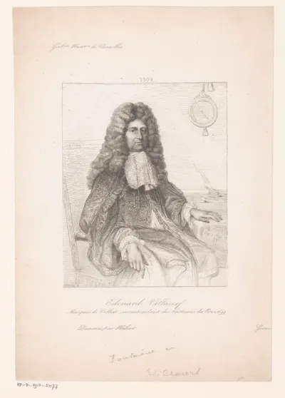 Portret van Edouard Colbert de Villacerf