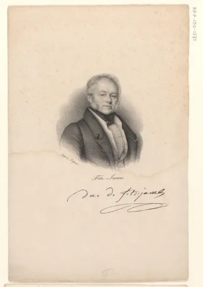 Portret van Édouard de Fitz-James