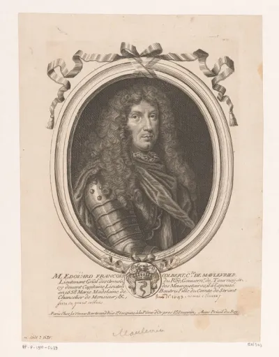Portret van Édouard-François Colbert de Maulévrier