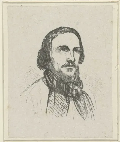 Portret van Edouard François Marchant