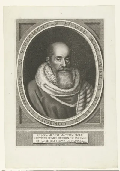 Portret van Edouard Molé