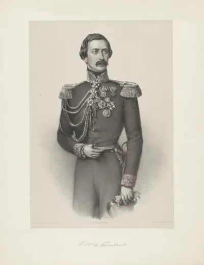 Portret van Eduard August Otto de Casembroot