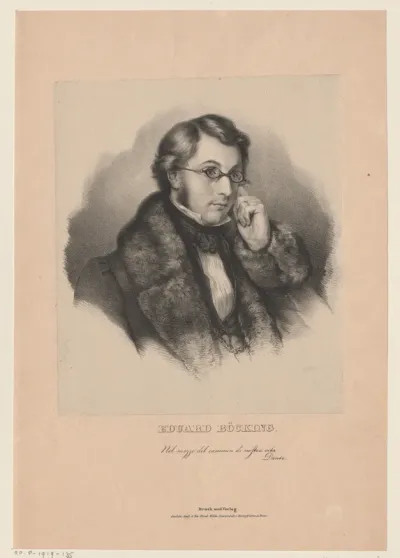 Portret van Eduard Böcking
