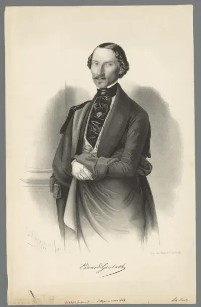 Portret van Eduard Gerlach