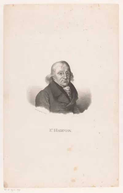 Portret van Eduard Hageman