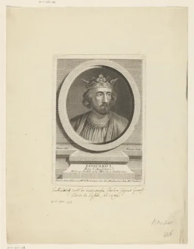 Portret van Eduard I van Engeland