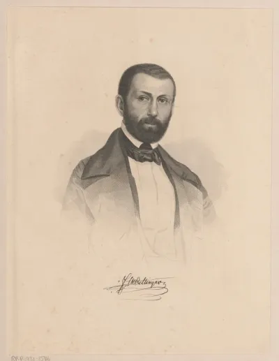Portret van Eduard Maria Oettinger