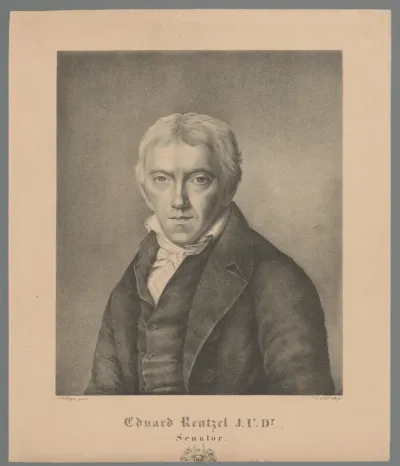 Portret van Eduard Rentzel