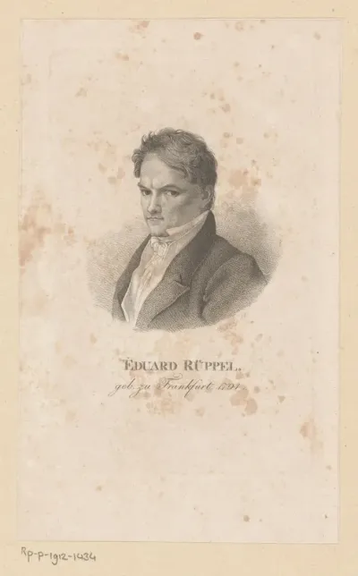 Portret van Eduard Rüppell