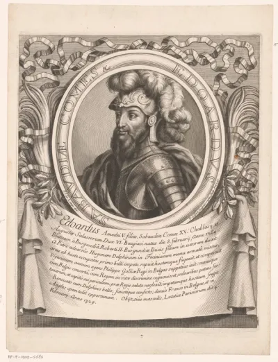 Portret van Eduard van Savoye