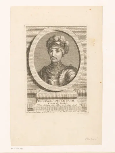 Portret van Eduard van Woodstock
