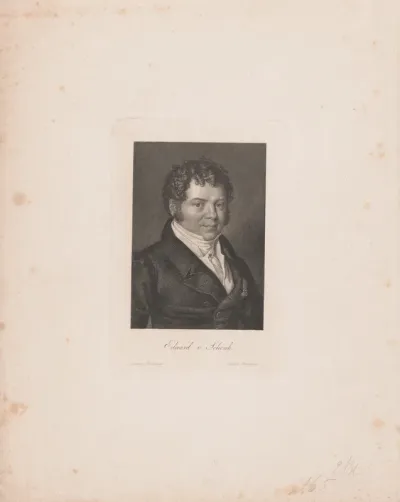 Portret van Eduard von Schenk