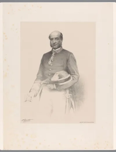 Portret van Eduardus Josephus Hubertus Borret