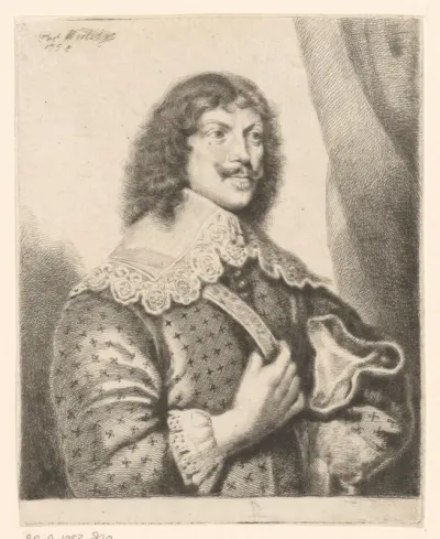 Portret van Edward Astley