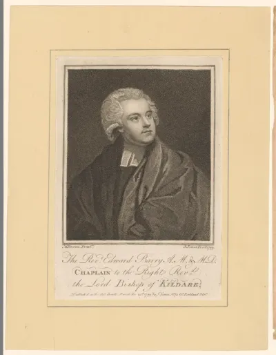 Portret van Edward Barry