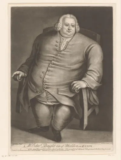 Portret van Edward Bright