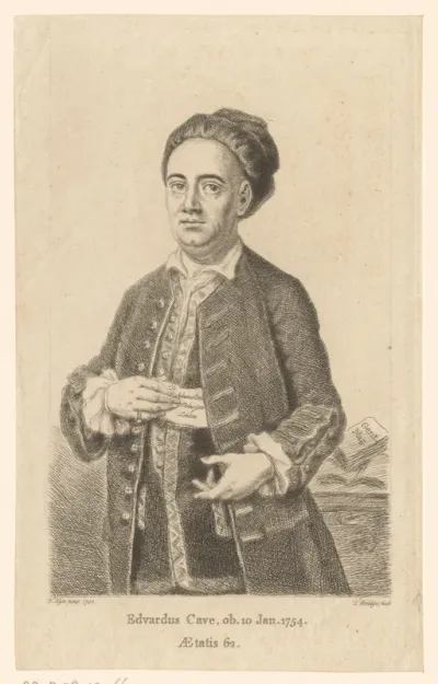 Portret van Edward Cave