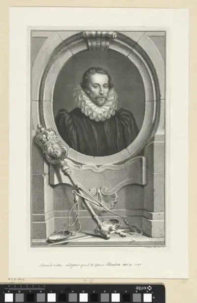 Portret van Edward Coke