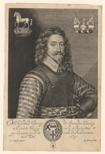 Portret van Edward Dering
