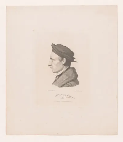 Portret van Edward Jakob von Steinle