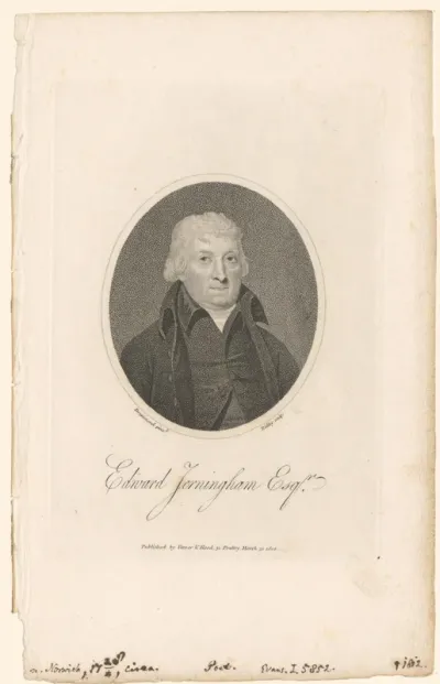 Portret van Edward Jerningham