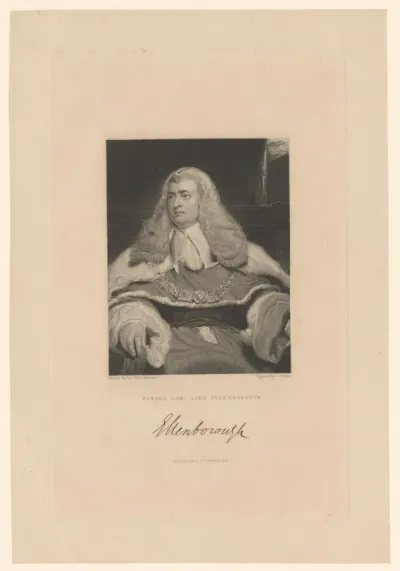 Portret van Edward Law