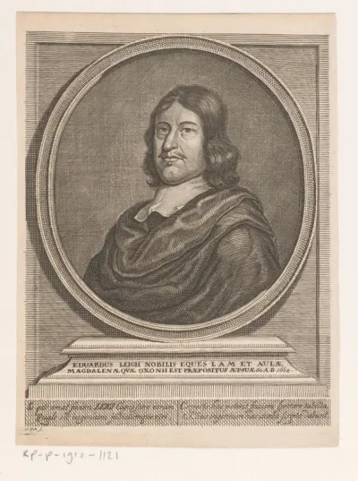 Portret van Edward Leigh