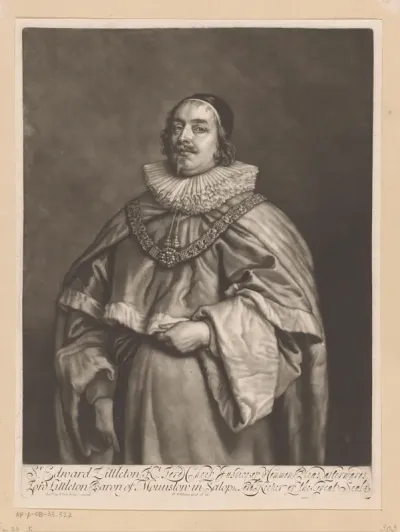 Portret van Edward Littleton
