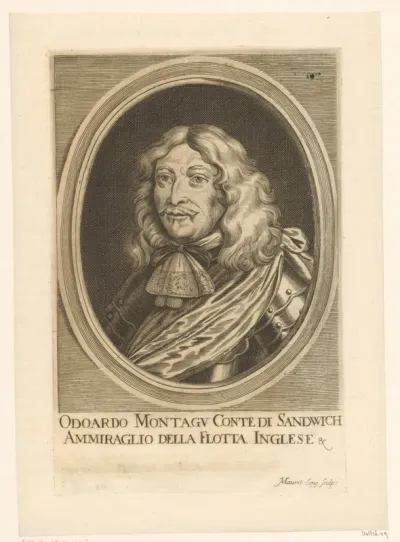 Portret van Edward Montagu