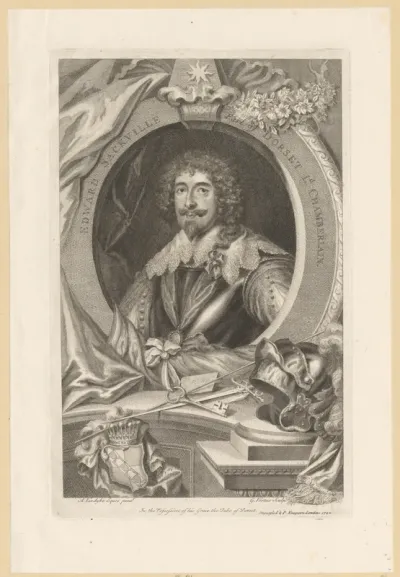 Portret van Edward Sackville