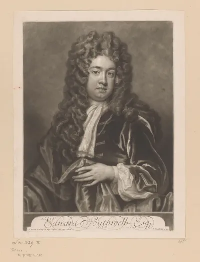 Portret van Edward Southwell