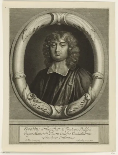 Portret van Edward Stillingfleet