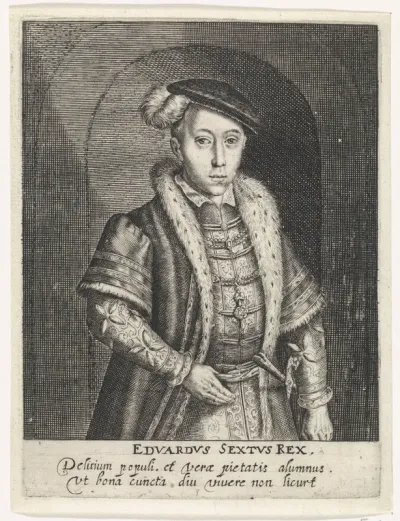 Portret van Edward VI