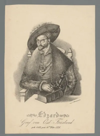 Portret van Edzard I