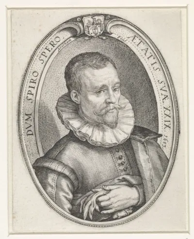 Portret van een 29-jarige man, naar rechts