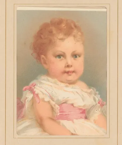 Portret van een baby