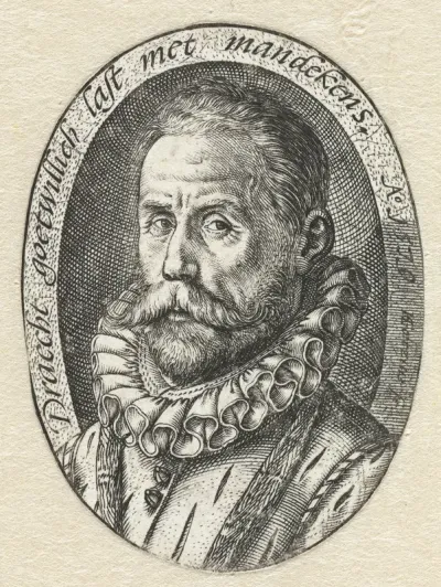 Portret van een bebaarde man
