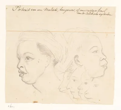 Portret van een Boeginees