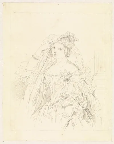 Portret van een dame