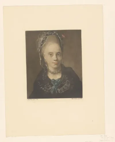 Portret van een dame