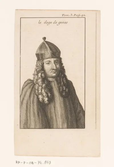 Portret van een doge van Genua