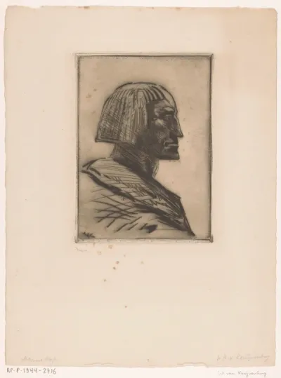 Portret van een Egyptische man