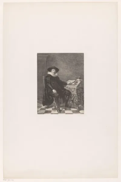 Portret van een geleerde