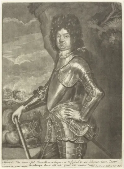 Portret van een hertog, mogelijk Heinrich von Saksen-Merseburg