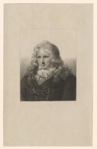 Portret van een Jacques-Henri Bernardin de Saint-Pierre